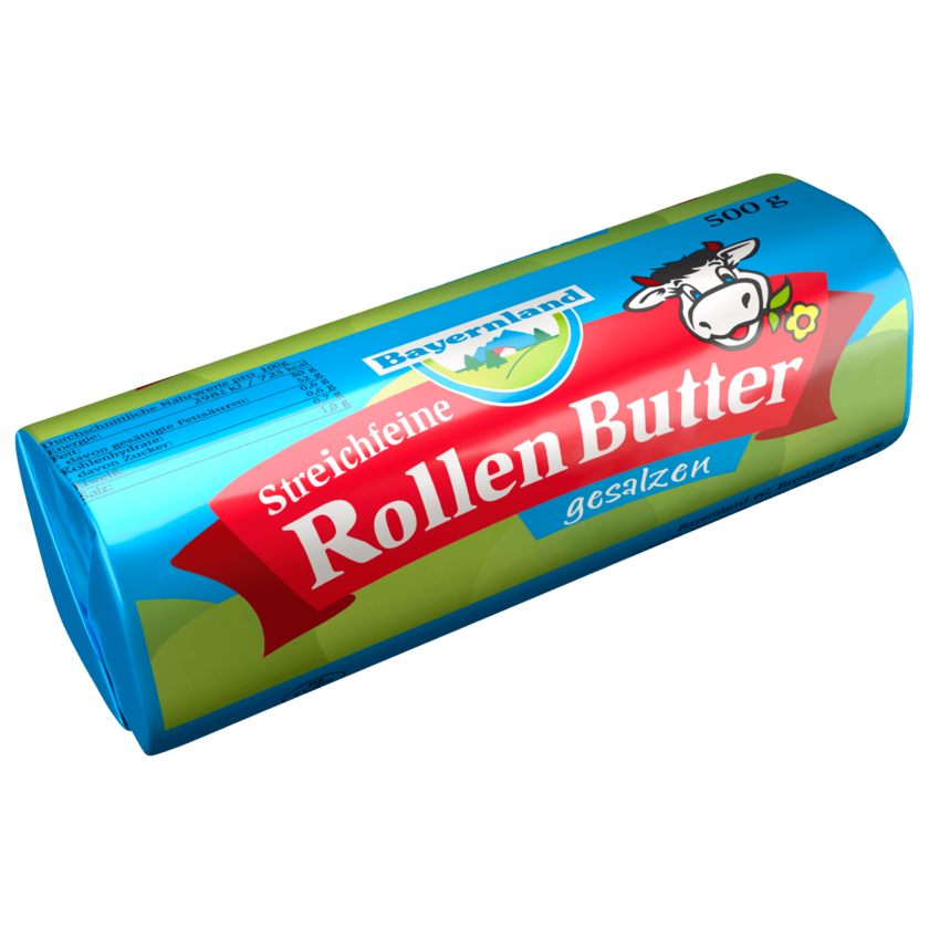 Bayernland Rollen Butter gesalzen 500g